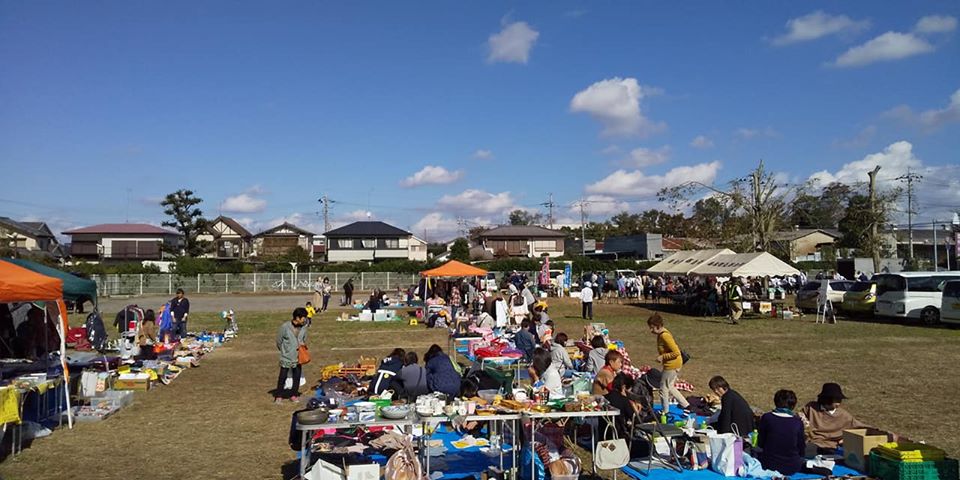 地元自治会にてフリーマーケット開催！