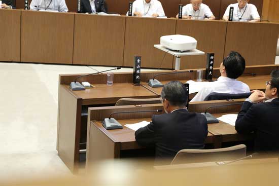 第２回定例議会（初の一般質問）