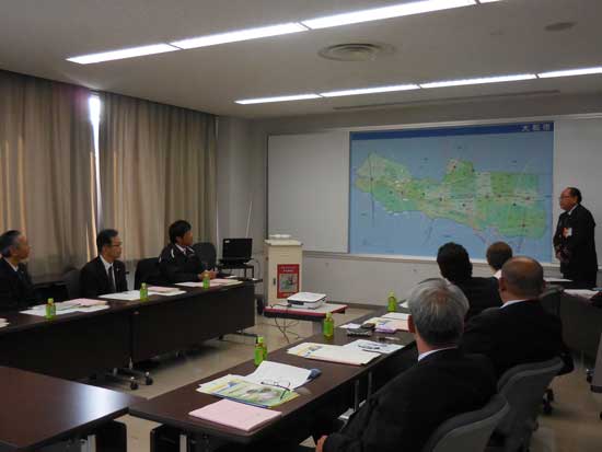 大和市消防本部視察