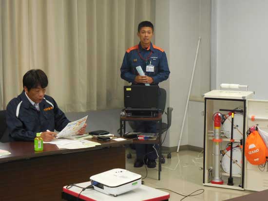 大和市消防本部視察