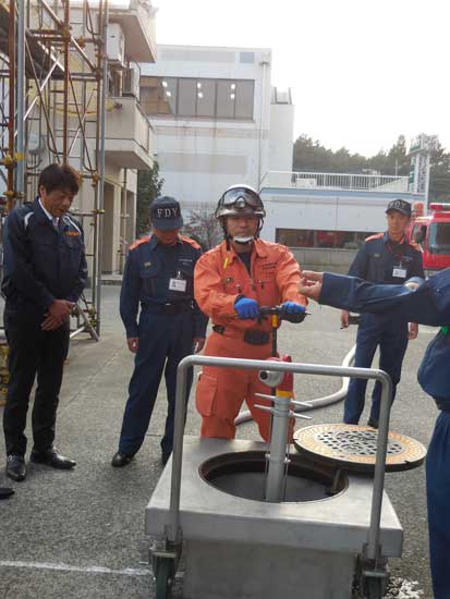 大和市消防本部視察