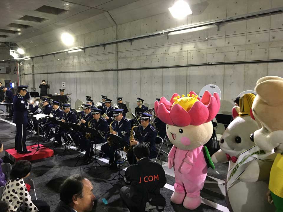 千葉市役所前地下道完成イベント