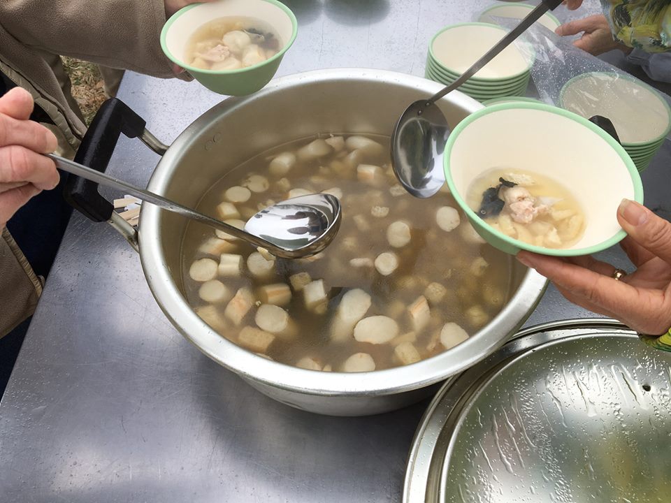 新竪穴住居落成式