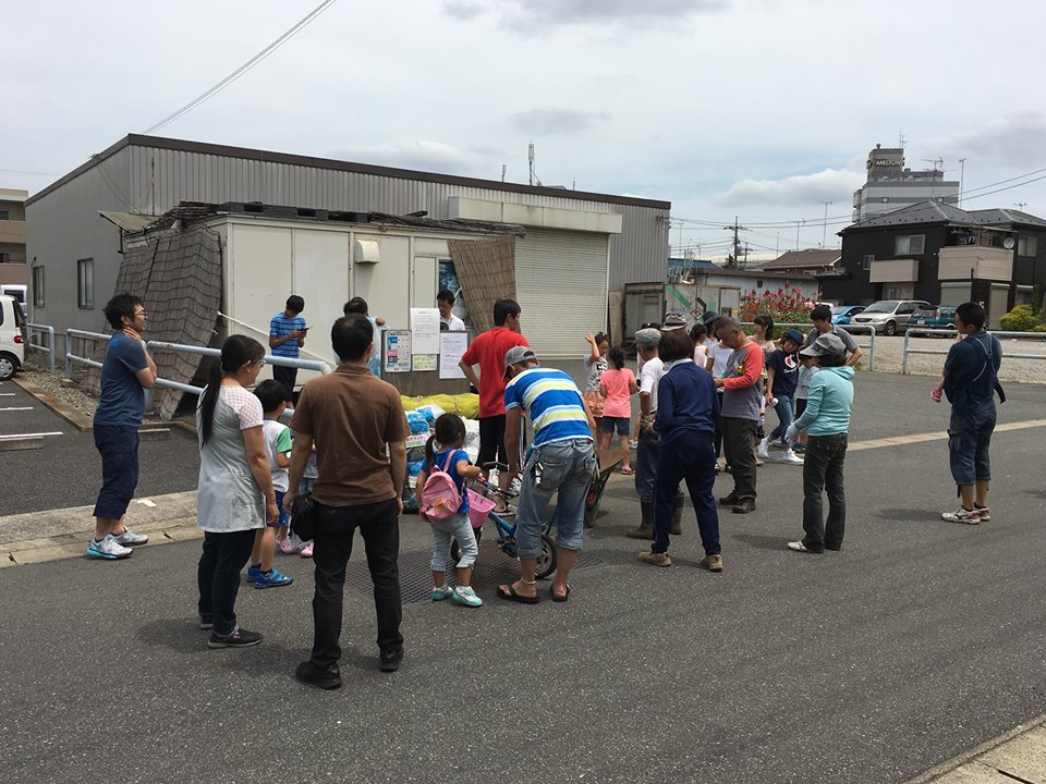 殿台南自治会のゴミクリーンデーに参加