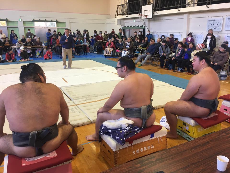 第４回『力士とふれあい、力士と遊ぼう』