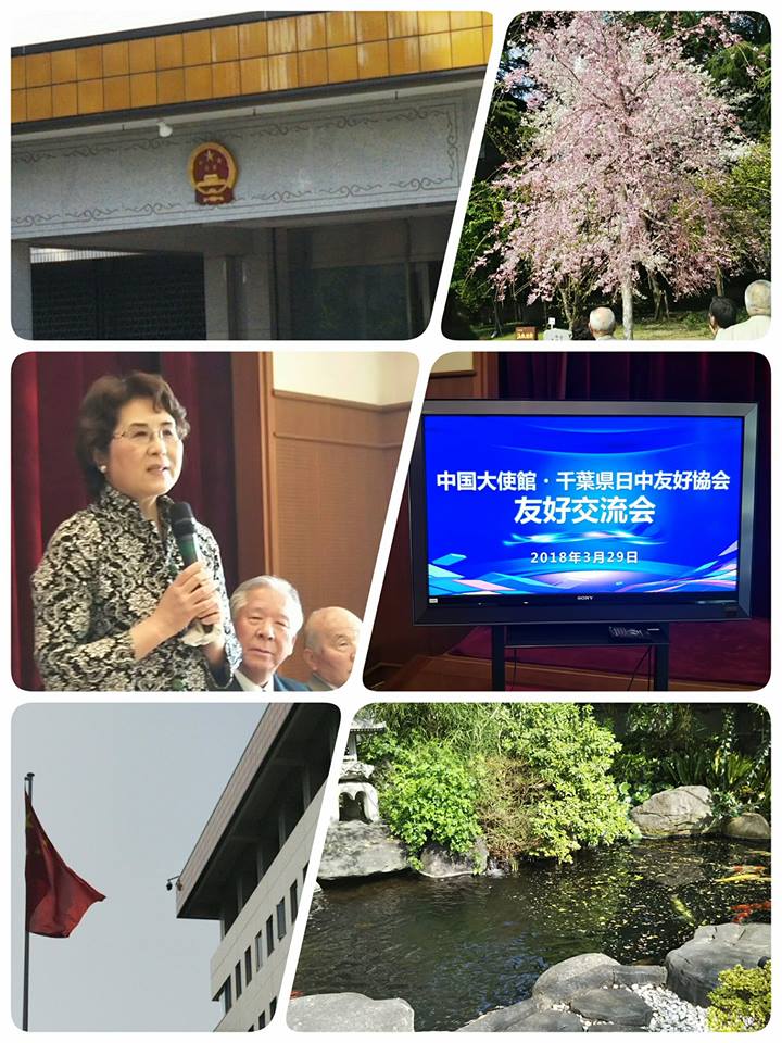 千葉県日中友好協会主催の友好交流会に出席
