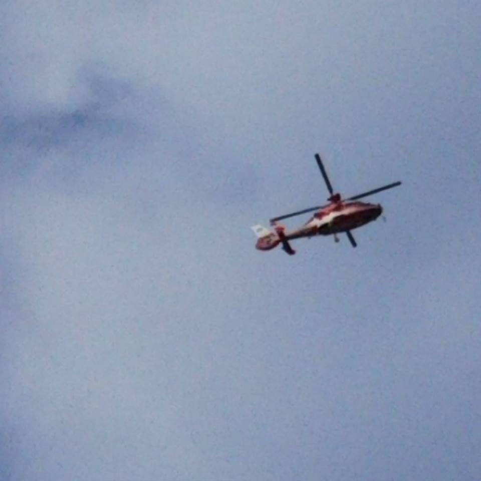 地元自治会地域で初の消防演習